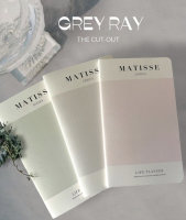 GREYRAY NEW PLANNER SET - MATISSE SERIES สมุดแพลนเนอร์