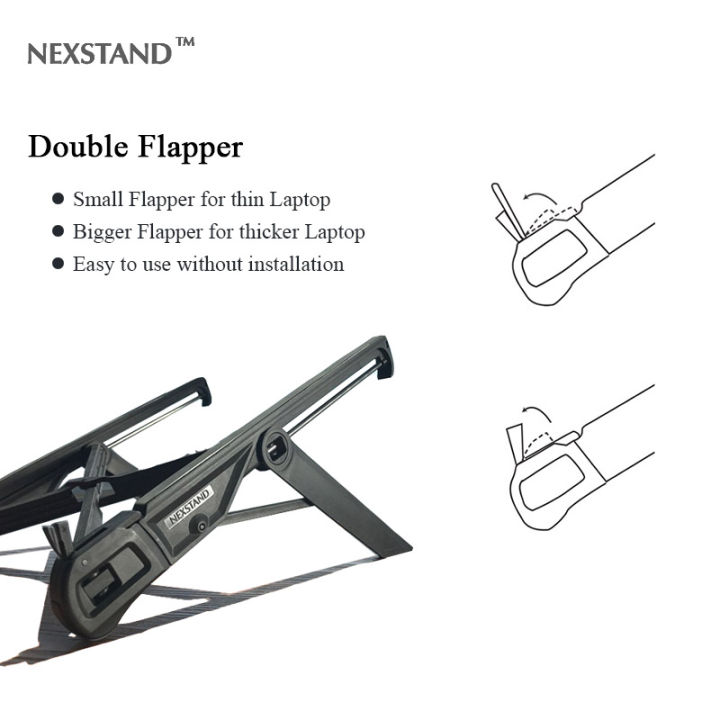 nexstand-k7-laptop-stand-folding-portable-laptop-lapdesks-office-ergonomic-notebook-stand-suporte-notebook-laptop-accessories