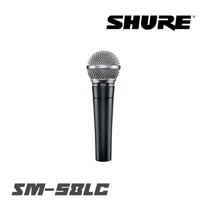 shure-sm-58lc-ไมโครโฟน-แบบไดนามิก-มีสวิตช์เปิด-ปิด-มีทิศทางการรับเสียงแบบ-cardioid-เหมาะสำหรับงานร้องเพลงโดยเฉพาะ-สินค้าใหม่แกะกล่อง