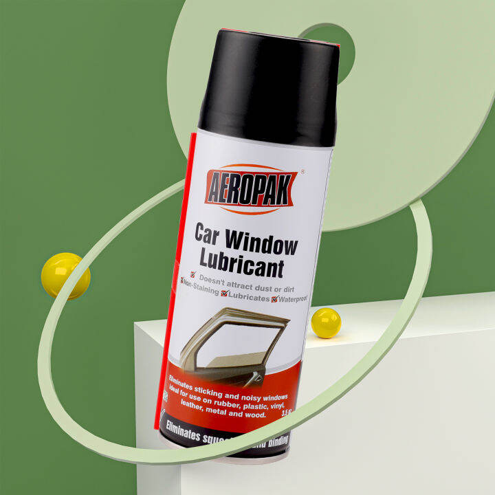 AEROPAK Car Window Lubricant Spray Cleaner (120g) Lazada