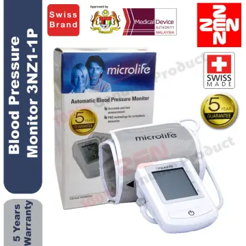 Microlife BPM2 Advanced Blood Pressure Monitor, Upper Arm Cuff, Digital  Blood Pressure Machine, Stores Up To 60 Readings