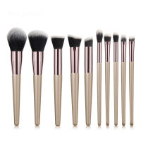 แปรงแต่งหน้า 10ชิ้น แปรงปัดแก้ม ชุดแปรงแต่งหน้า make up brush setแปรงเครื่องสำอาง 10ชิ้น ชุดแปรงแต่งหน้า แปรงแต่งหน้ามืออาชีพ Brush Set แปรงแต่งหน้าชุด ขนนุ่ม แปรงแต่งหน้ามืืออาชีพ ชุดแปรงแต่งหน้า