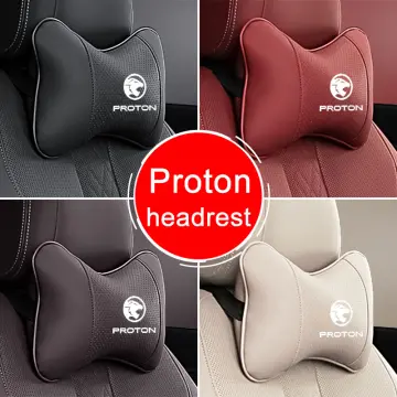 Car Lumbar Support Cushion Backrest Car Seat Deerskin Velvet Lumbar Neck  Pillow Headrest Interior Accessories