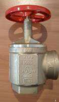 Angle Hose valve Brass 300psi 2.5" NPT Female ,Cap Coupling Chain 2.5"