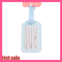 [Up Top] Hot Sale แท็กกระเป๋าเดินทางอุปกรณ์เสริมสำหรับกระเป๋าเดินทางพลาสติกแท็กกระเป๋าเดินทางกระเป๋าถือ ID Tag แบบพกพาป้ายป้ายวางป้ายป้ายป้ายแท็กที่อยู่