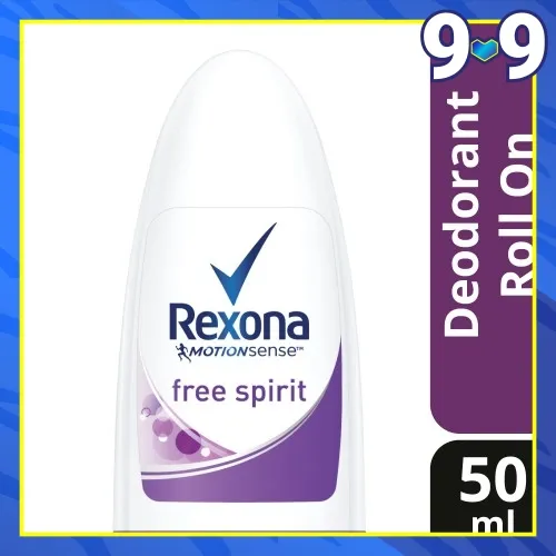 Rexona Free Spirit Roll On 50ml Lazada