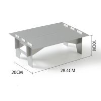 Outdoor Ultralight Folding Small Table Mini Portable Aluminum Alloy Tea Table Outdoor Mountaineering Tent Camping Equipment New