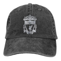 best selling Liverpool Kaos Pria Lengan Pendek Motif Logo Charcoal Untuk Hadiah Natal Breathable Simple Adjustable Cowboy Baseball Hat Thanksgiving Gift