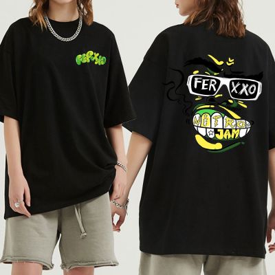 เสื้อยืด Ferxxoo Feid ใหม่สำหรับฤดูร้อนเสื้อยืดผู้ชายย้อนยุค