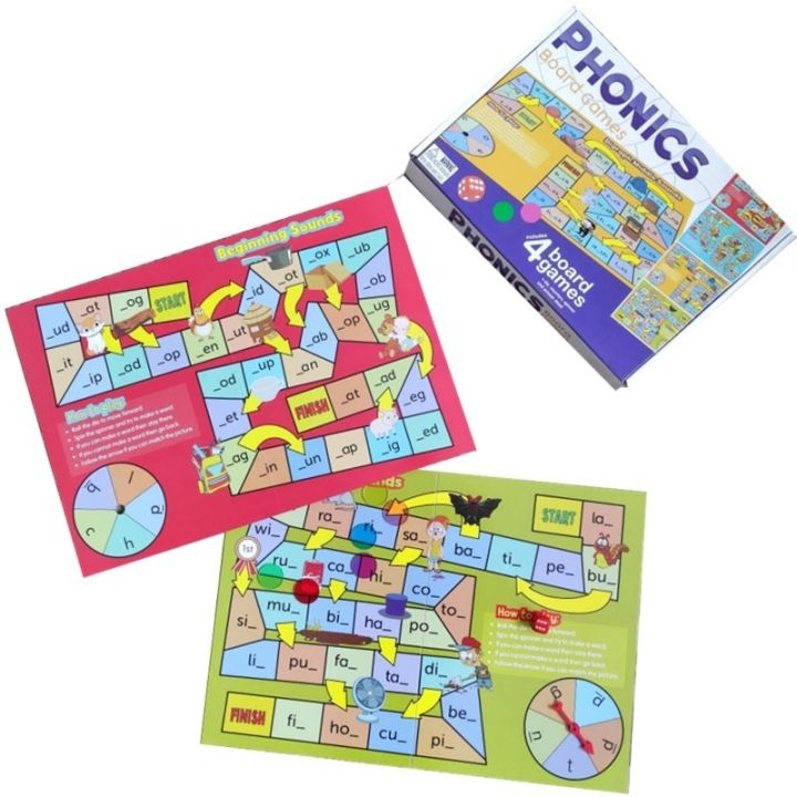 phonics-board-game-มาแล้วจ้าบอร์ดเกม-เล่นเหมือนบันไดงู-นอกจากความสนุกแล้ว-ยังเป็นเกมที่ช่วยฝึกทักษะทางด้านภาษาอังกฤษ