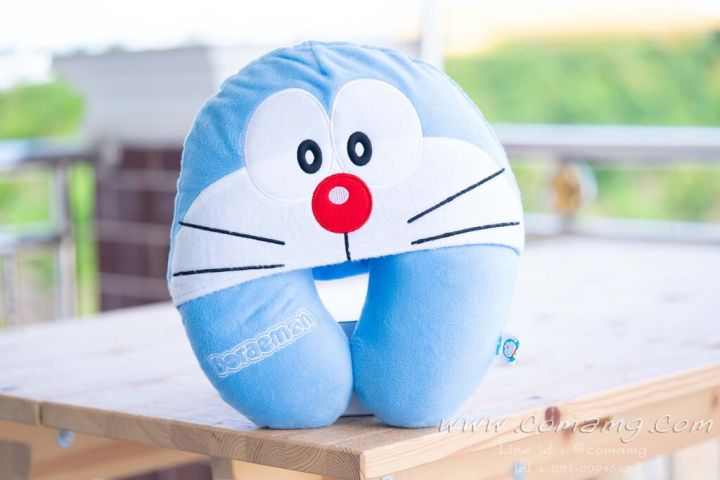 หมอนรองคอมีหมวก-โดเรมอน-amp-โดเรมี่-ในเรื่องdoraemon