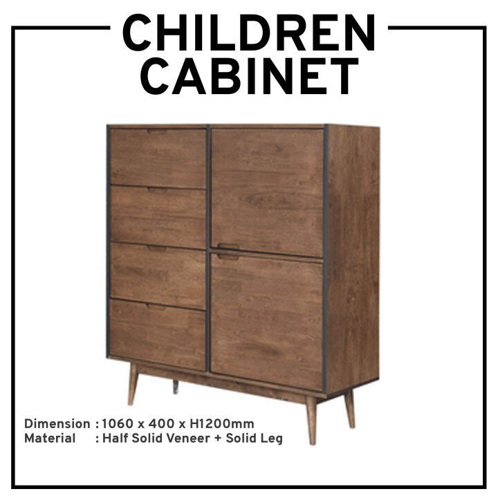 Wooden Drawer Storage Chest Of Drawer Children