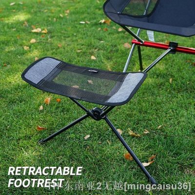 hyfvbu┇  Collapsible Footstool‘For Camping Beach Folding Fishing Outdoor BBQ Foot Recliner Rest S