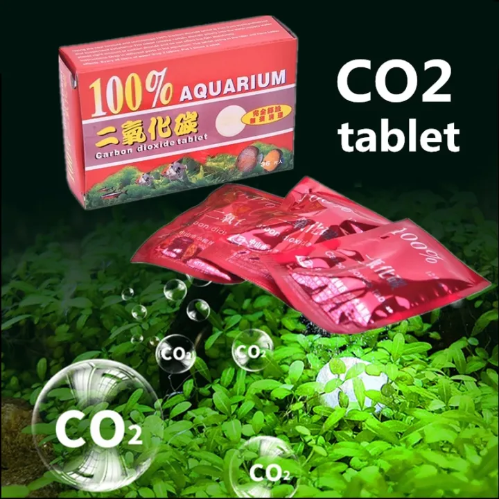 Aquarium Co2 Diffuser Tablets Fish Tank Carbon Dioxide Release