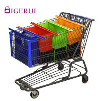 DIGERUI Hot Sale 4PCSSet Shopping Cart Trolley Bags Foldable Reusable Grocery Shopping Bag Eco Supermarket Bag Bolsas