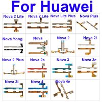 สายเคเบิ้ลยืดหยุ่นสำหรับเพิ่มระดับเสียงพลัง Huawei Nova หนุ่มไลท์บวก2 3 4 2i 3e 3i 4e 2Lite 2Plus Lite2017ปุ่มเสียงพาวเวอร์เฟล็กซ์ริบบอน