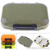 hot【DT】▩☫  12x7x2cm Side 12Compartments Bait Hooks Carp Fly Fishing Accessories Storage Boxes 3Colours