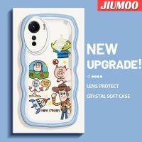 JIUMOO เคสสำหรับ Vivo Y16 Y35 5G Y56 5G ลายการ์ตูนเรื่องของเล่นน่ารักกรอบคลื่นนุ่มแบบดั้งเดิมเคสโทรศัพท์คลุมทั้งหมดตัวปกป้องกล้องถ่ายรูปเลนส์เคสฝาหลังกรอบกันกระแทก