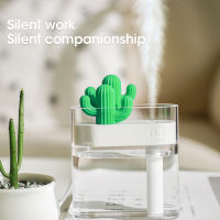 160ml Transparent box Cactus USB Mini Humidifier Negative Lon Ultrasonic Car Air Humidifier Aroma Oil Humidificador