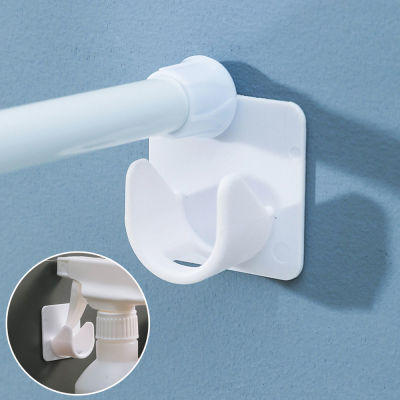 Telescopic Rod Punch-free Home Curtain Rod Clothes Rail Holder Rod Support Hook Brackets