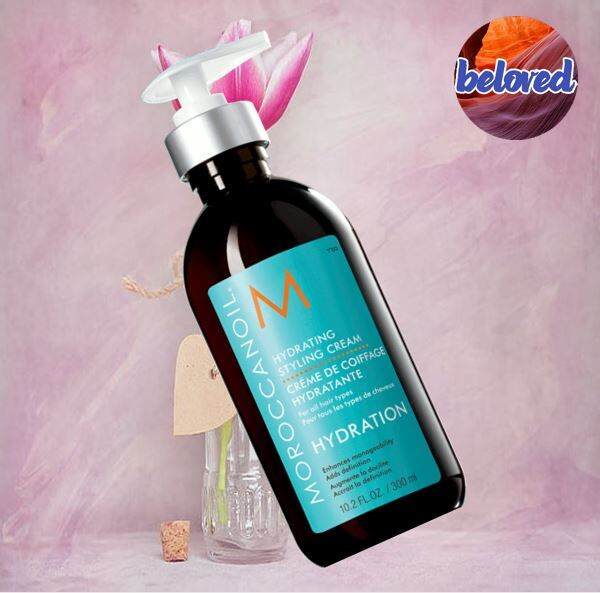 Moroccanoil Hydrating Styling Cream 300 ml ครีมจัดแต่งทรงผม Lazada.co.th