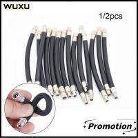 WUXU 1/2PCS วาล์วเข็ม A/V แบบพกพา ใช้งานได้นานขึ้น150Psi Schrader สายท่อ อะแดปเตอร์ท่อจักรยาน ปั๊มจักรยาน ท่อต่อปั๊ม