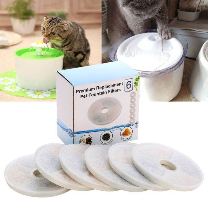 6pcspack-pet-cat-fountain-filter-triple-action-water-filter-for-catit-fountain