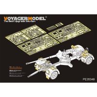 Voyager รุ่น PE35348 135 Scale WWII เยอรมัน PaK 433 L 71 Mit สำลัก (สำหรับมังกร6522)888