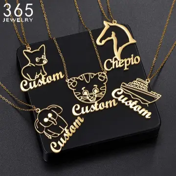 Girls clearance personalized necklace