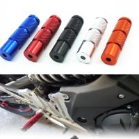 2Pcs Universal CNC Aluminum Motorcycle Bike ATV Footrests Foot Pegs Pedals For Yamaha