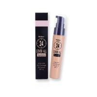 Mistine มิสทิน ครีมรองพื้น 24 คัฟเวอร์ ออล 25ก. 24 COVER ALL FOUNDATION 25g.