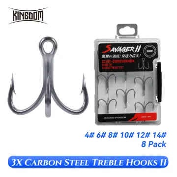 20Pcs Size 2# 4# 6# 8# 10# 12# High Carbon Steel Fishing Hook Fishhooks  Durable Pesca