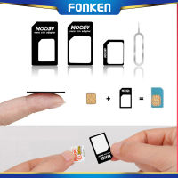 FONKEN ซิมการ์ดตัวเชื่อมอะแดปเตอร์ชุดอุปกรณ์สำหรับ iPhone ซิมการ์ดขอบ Extension กรอบโทรศัพท์มือถือการ์ดบัตร3ใน1ซิมการ์ดเครื่องมือ