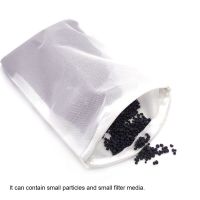 【CW】Fine Hole Filter Net Bag Mesh Bag Acquarium Pond For Bio Ball Carbon Media Functional Aquarium Fish Tank Isolation Bags 2Pcs