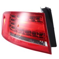 1 Piece Car 12V LED Outer Tail Light for Audi A4 2007-2015 Brake Light Turn Signal Light Left Tail Light Assembly 8K5945095B/K