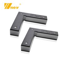 2Pcs 90 Degree Right Angle Clamp Aluminum Alloy L-square Holder Ruler Clamping Squares Woodworking Tools