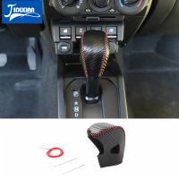 JIDIXIAN Car Gear Shift Head Decoration Protection Cover for Suzuki Jimny 2019 2020 2021 Interior Gear Shift Cover Accessories