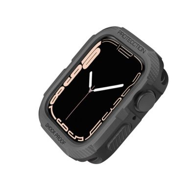 เคสสำหรับ Apple Watch อัลตร้า49มม. 45มม. 44มม. 41มม. 40มม. 38มม. ฝาปิดคาร์บอนไฟเบอร์คาร์บอนกันกระแทก Iwatch Series 8/7 /Se/ 6/5/4/3
