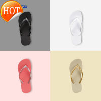 รุ่น Hotmarzz/Hema ไซส์รองเท้าแตะสำหรับสีทึบ Flip Flops รองเท้าแตะสำหรับคู่รัก