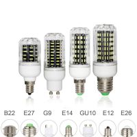 【Worth-Buy】 Chayapoth Gadget Shop (MYM) E26 E27 E12 E14 G9 GU10 LED หลอดไฟข้าวโพด4014 SMD 10W 20W 25W 30W 36Leds 72Leds 96Led 138Leds Ampoule สปอตไลท์ไฟ LED