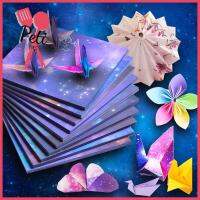 【COD】DIY งานฝีมือ เครื่องมือการศึกษา งานพับ Star Paper การพับกระดาษ ศิลปะ Origami วัสดุที่ใช้เอง