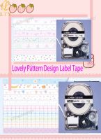Lovely Pattern label Tape Compatible for Kingjim EPSON LW-300 LW-400 LW-600P LW-700 LC-4WBN9 Printer Adhesives Tape