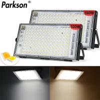 150W 100W Flood Light Led AC 220V 240V Outdoor led light Spotlight Landscape Lighting Waterproof led Reflector Street Lamp