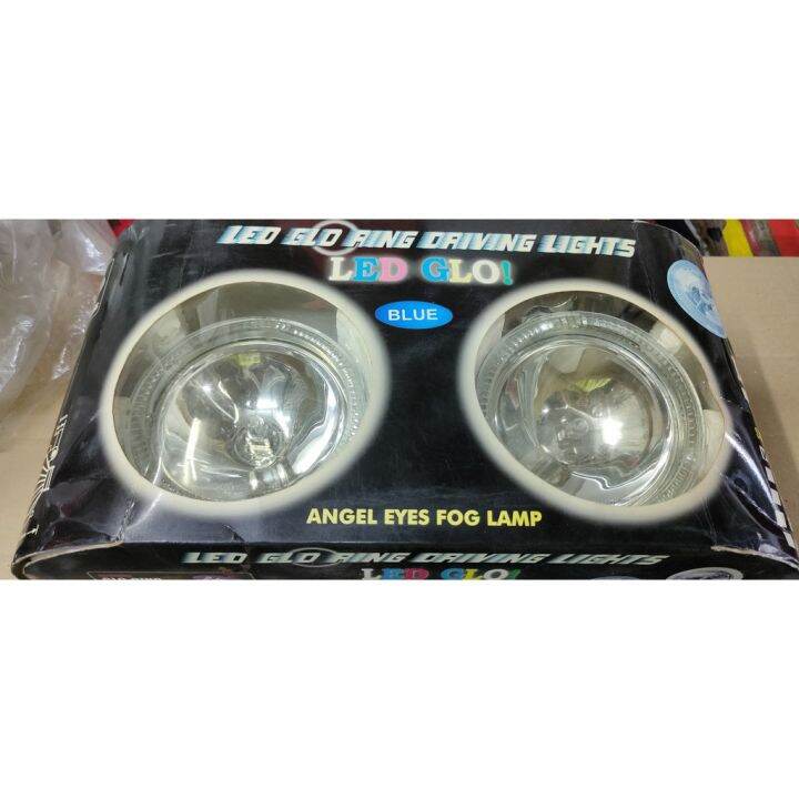 LED GLO! Ring Driving Lights Halogen Driving Light (BLUE COLOUR) Lazada