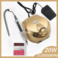 Upgraded version Nail Drill Machine 20W 35000RPM Pro Manicure Machine Manicure Pedicure Kit With Low Noise Low Vibration Motor