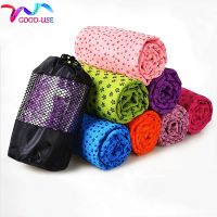 5 Colors Sports Body Building Yoga Mats Pilates Blankets Fitness Non Slip Yoga Cover Towel Size 183cmx61cm