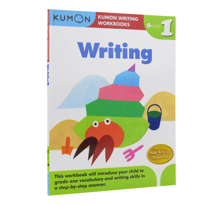 Kumon Writing Workbooks Writing Grade 1 English Original Children's