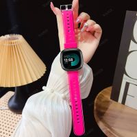 Soft Silicone Band for Fitbit Versa 4 3 Sense Transparent Clear Jelly Girls Strap Fitbit Versa 2 1 Lite Bracelet Accessories Shoes Accessories