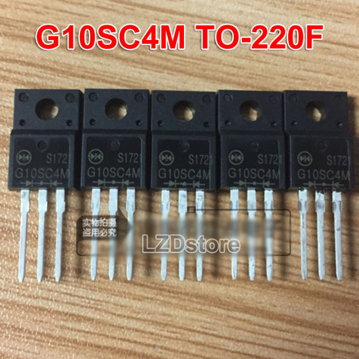 5ชิ้น G10SC4M TO-220F TO220F SG10SC4M 40V/10A Schottky Diode ใหม่ดั้งเดิม