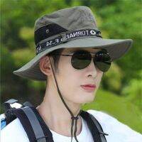 COD SDFGERTERT ❤防晒帽❤ 钓鱼帽男防晒遮阳帽登山帽男夏天防紫外线防嗮帽太阳帽夏季渔夫帽户外休闲用品 帽子户外运动店
